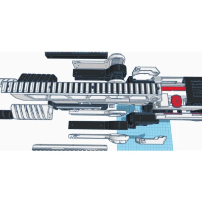 Súng phóng đạn xốp Hippogryph Alternator