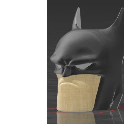 Đầu Batman Hoạt Hình Cho Dummy/Lucky 13