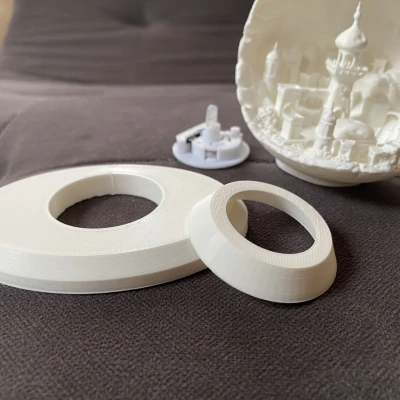 Chân đế đèn LED Moon City