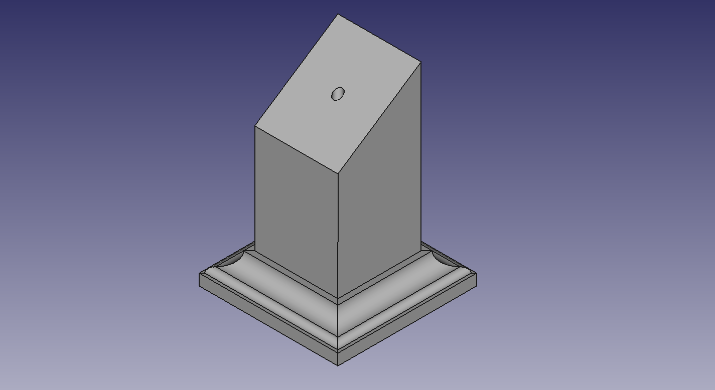 Chân Đế Nghiêng Cho Tượng Bán Thân