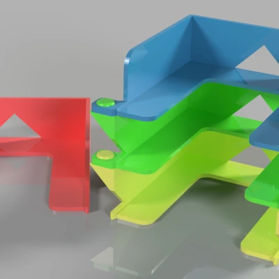 Khay đựng bài module cho bài không bọc (cỡ Tiny Epic)