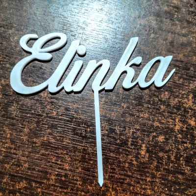 Chữ Cắm Bánh Kem Elinka