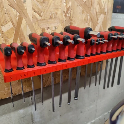 GIÁ TREO TƯỜNG CHO CHÌA KHÓA TORX & ALLEN