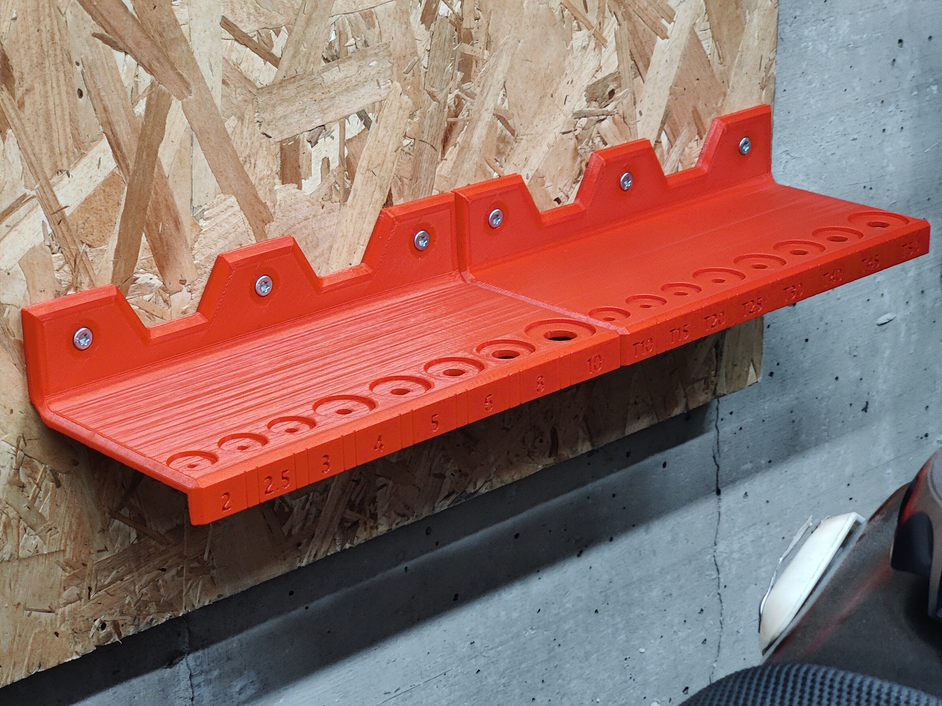 GIÁ TREO TƯỜNG CHO CHÌA KHÓA TORX & ALLEN