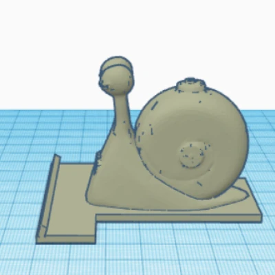 Chân Đế Điện Thoại Ốc Vàng Một Mảnh