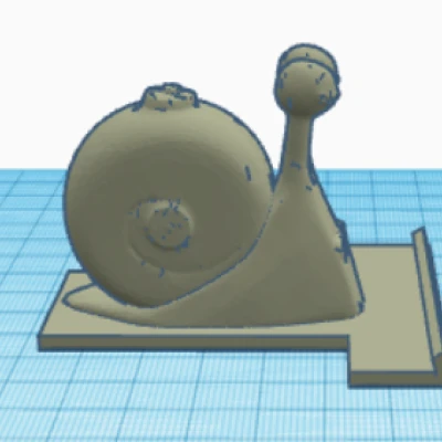 Chân Đế Điện Thoại Ốc Vàng Một Mảnh