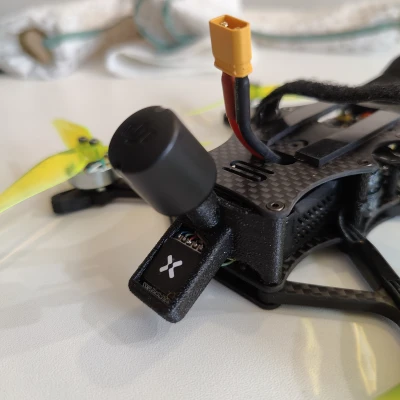 AOS 3.5 - Giá đỡ Anten & GPS Siêu nhỏ (DJI O3, Foxeer M10Q 120 / Newbeedrone M10Q Micro)