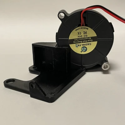 Giá đỡ quạt Sprite Extruder gia cố, bù trừ 0 Y và quạt 5015