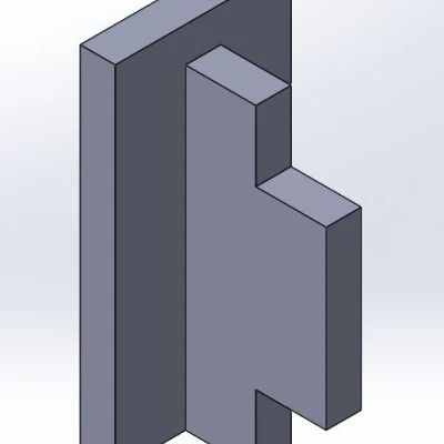 Vẽ Kỹ Thuật Lập Kế Hoạch Công Việc Kim Loại Sơ Cấp - Thép Chữ T HuT015B
