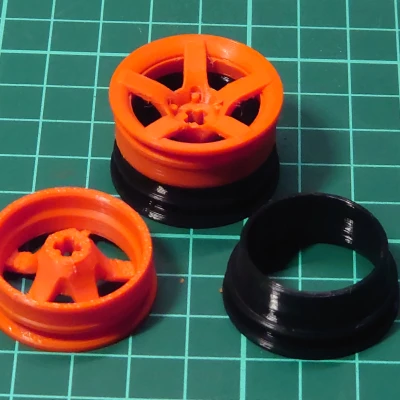 Vành xe tùy chỉnh 30x20 cho mẫu LEGO Technic