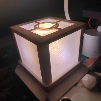 Đèn ngủ dạng bảng với các tấm panel cắt laser tùy chỉnh