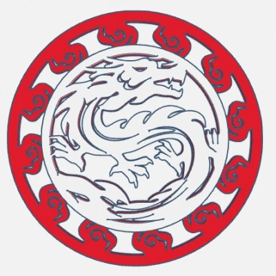 Tranh Rồng Treo Tường 3D