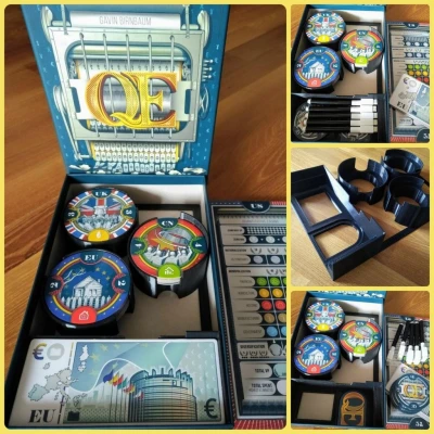 Bộ Sắp Xếp "QE Organizer" Cho Boardgame Q.E.