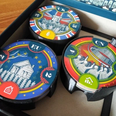 Bộ Sắp Xếp "QE Organizer" Cho Boardgame Q.E.