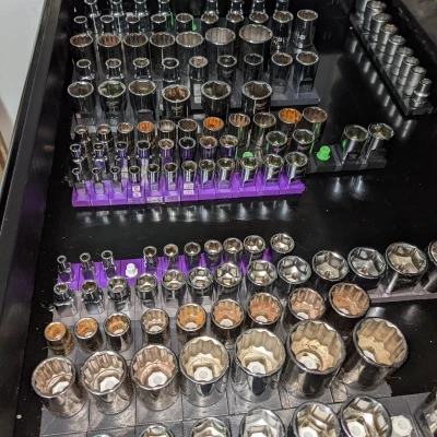 Hộp Tổ Chức Tuýp Nam Châm Cỡ 1/4 inch