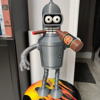 Các bộ phận tay, chân và phụ kiện được làm lại cho Articulated Bender