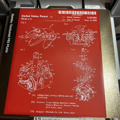 Tranh Bằng Sáng Chế Joystick Nintendo