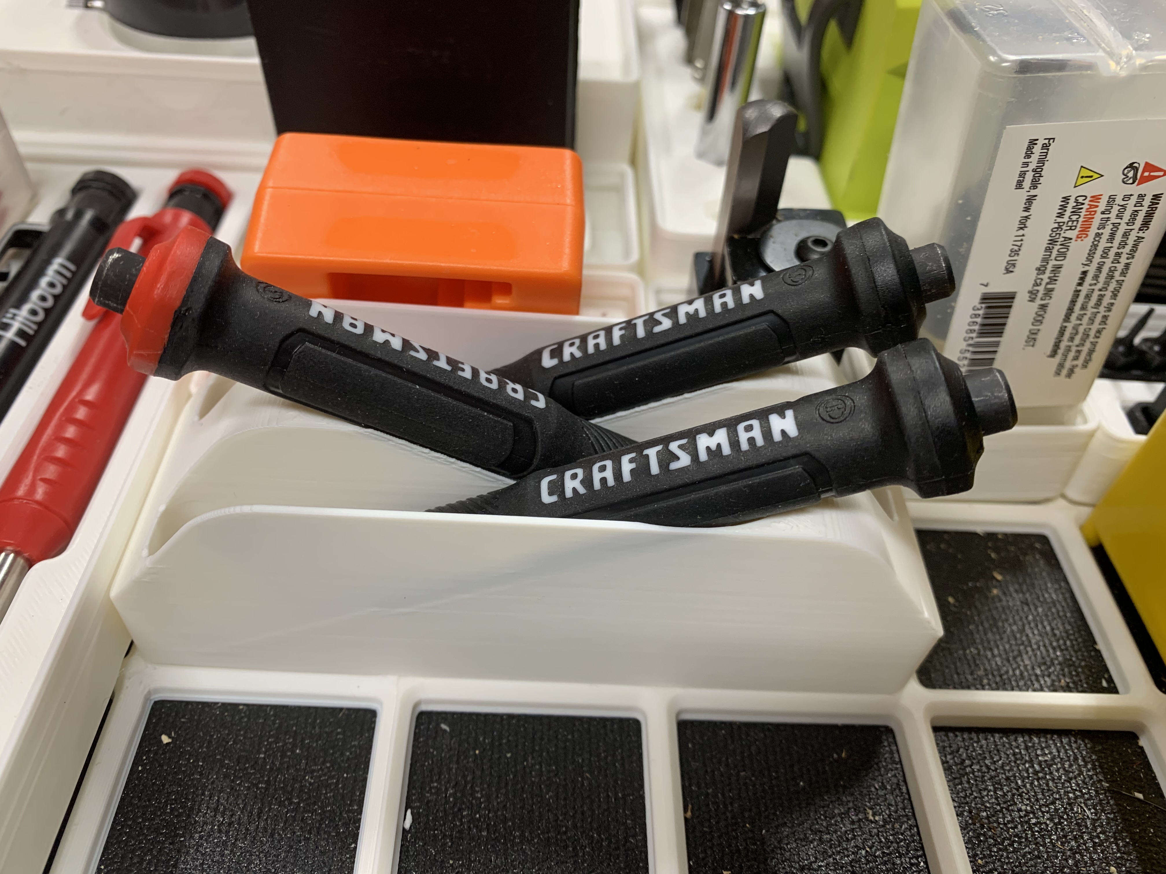 Kệ Đựng Bộ 3 Cây Đục Lỗ CRAFTSMAN Gridfinity