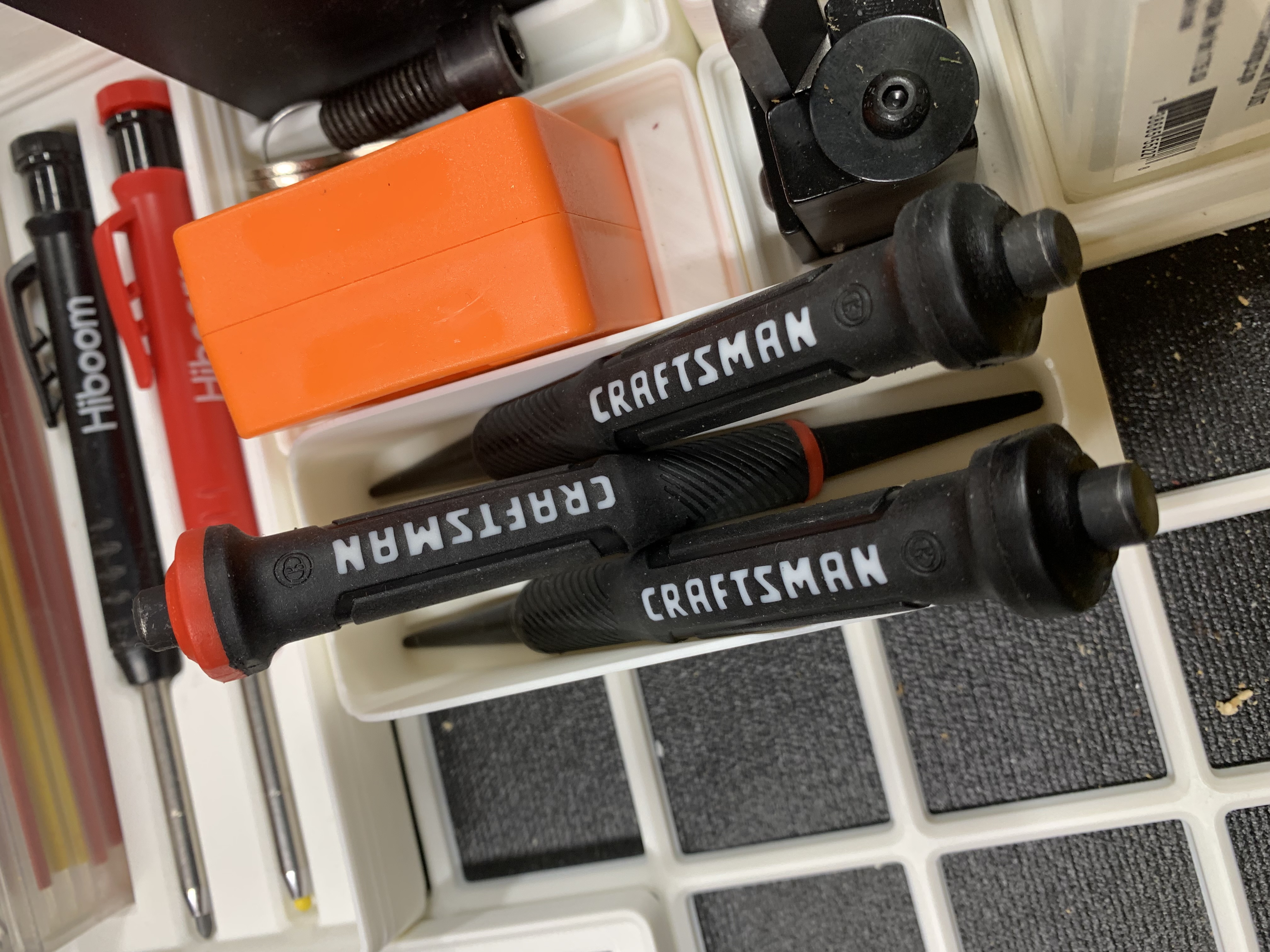 Kệ Đựng Bộ 3 Cây Đục Lỗ CRAFTSMAN Gridfinity