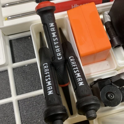 Kệ Đựng Bộ 3 Cây Đục Lỗ CRAFTSMAN Gridfinity