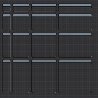 Nắp Mở Rộng Multiboard Multigrid Có Tab Gắn & Viết Nhãn - Bấm & Xếp Chồng