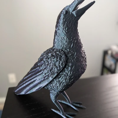 Mô hình Quạ (Đèn Trang Trí)