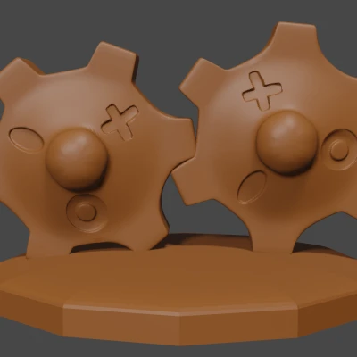 Mô hình Klink Pokemon cho Bàn cờ DnD