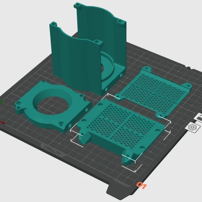 SUAFT-M: Bộ Lọc AC & HEPA Cho Máy In Khép Kín Có Gói AC Thay Nhanh