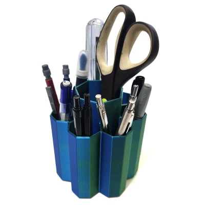 Hộp Đựng Đồ Bàn Làm Việc Hình Bát Giác