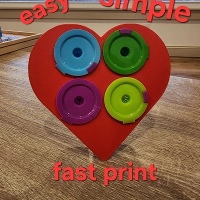 Kệ đựng K-cup hình trái tim