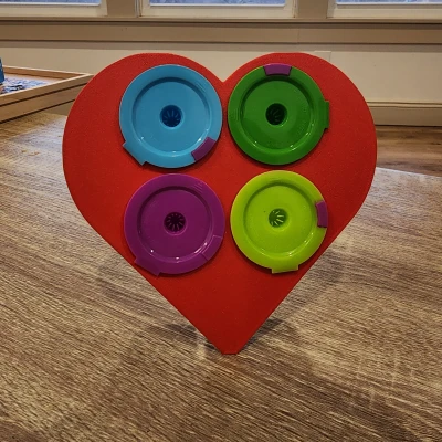 Kệ đựng K-cup hình trái tim