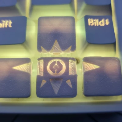 Keycap Mũi Tên Sagira - Tượng Đài Destiny 2 Cho Bàn Phím Của Bạn