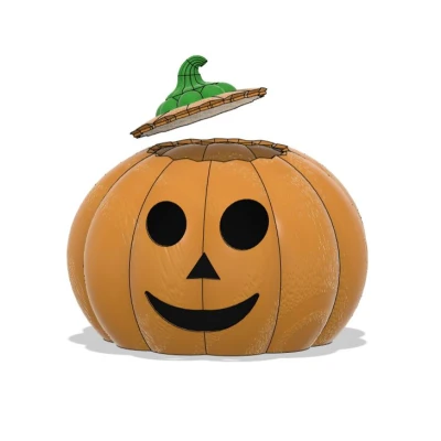 Bí Ngô Halloween Mặt Cười