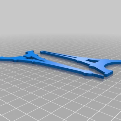 Tháp Eiffel Phiên Bản "Flat Pack"