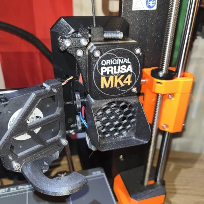 MK4 Hotend Fan Shield v3 có Lưới Tổ Ong