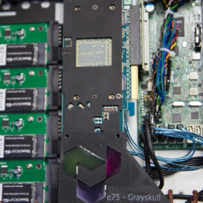 Chắn gió quạt Tenstorrent e75 cho case Supermicro SC505