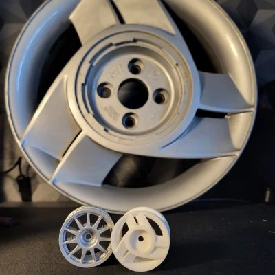 Mâm Enkei EK84 Aeronautics Tỉ Lệ 1:10 Cho Xe Tamiya M-Chassis