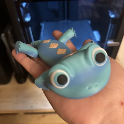 Bruni Frozen 2 (Dẻo) - Thằn Lằn Em Bé Dễ Thương