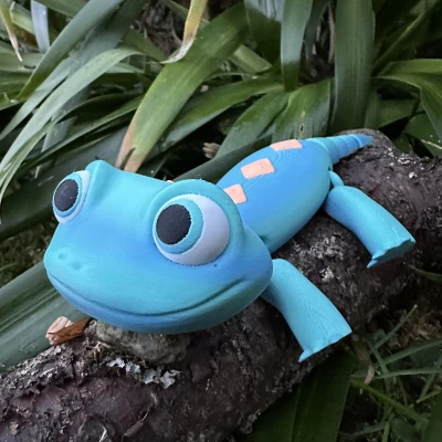 Bruni Frozen 2 (Dẻo) - Thằn Lằn Em Bé Dễ Thương