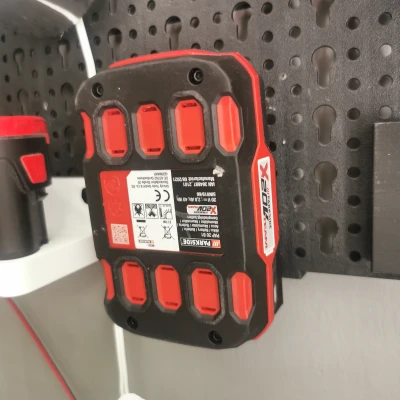 Giá Đỡ Pin Parkside / Pegboard X20V