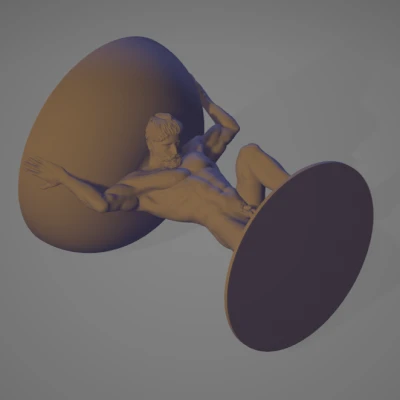 Giá Đỡ Xà Bông Hình Atlas