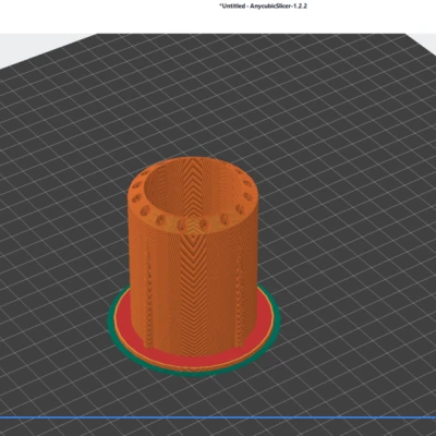 Tấm lót lõi carton đựng filament