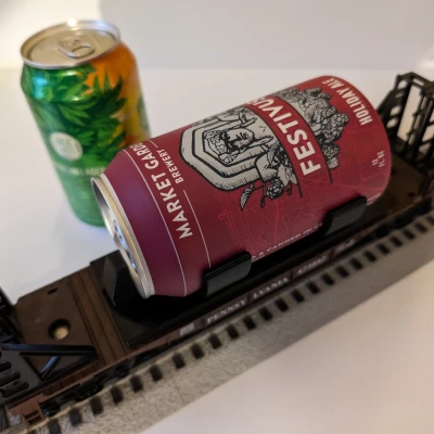 Giá Đỡ Lon Soda/Bia Cho Toa Xe Phẳng Lionel O-Gauge