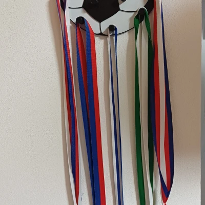 Móc Treo Huy Chương Hình Quả Bóng Đá