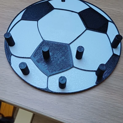 Móc Treo Huy Chương Hình Quả Bóng Đá