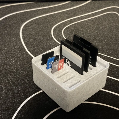 Hộp Đựng Thẻ SD/Micro SD Chuẩn Gridfinity