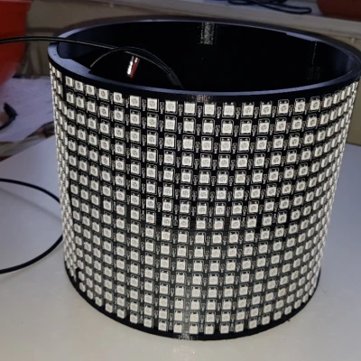 Khung Mũ Biểu Diễn Ánh Sáng Pixel