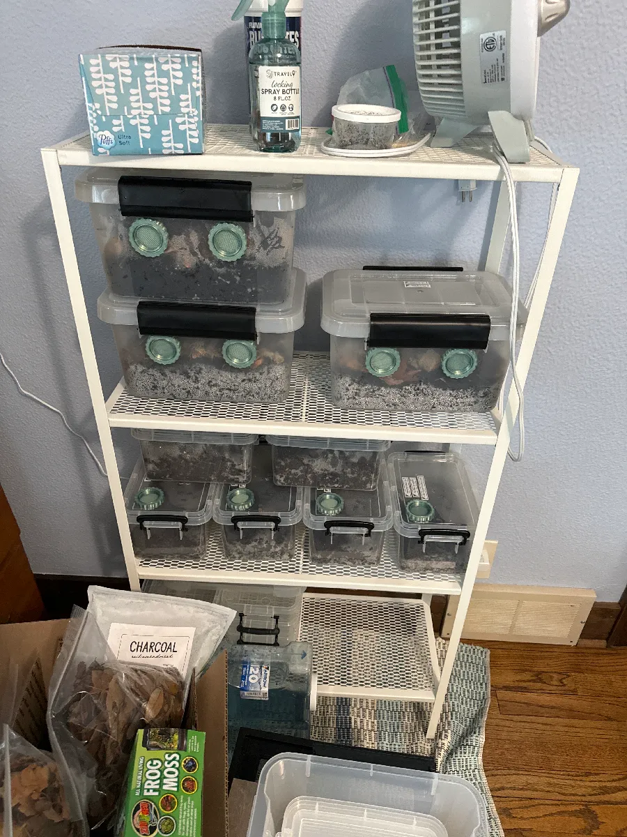 Lỗ thông hơi cho Isopod hoặc Bo mạch/Terrarium khác