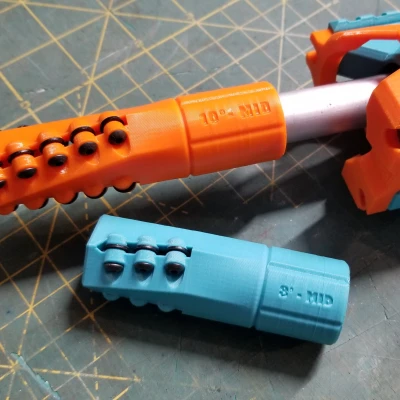 Hệ thống tạo xoáy DCAR cho Súng Phóng Phi Tiêu Xốp