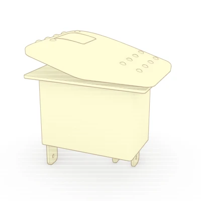 Mockup Cần Gạt "Carling" Kiểu Tiêu Chuẩn